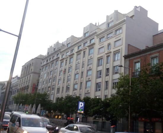 Certificado energético oficina Madrid Cortes-4